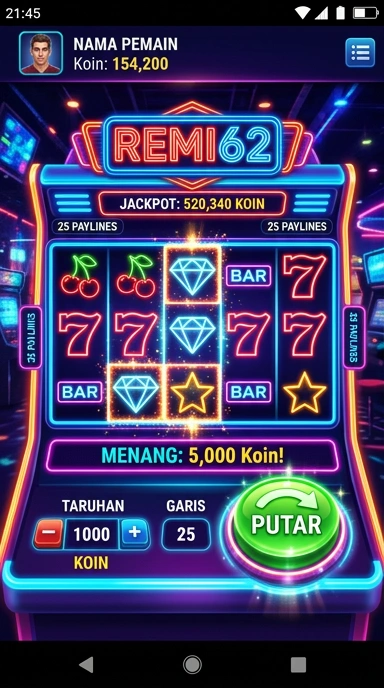 Screenshot antarmuka remi62 yang menunjukkan katalog aplikasi.