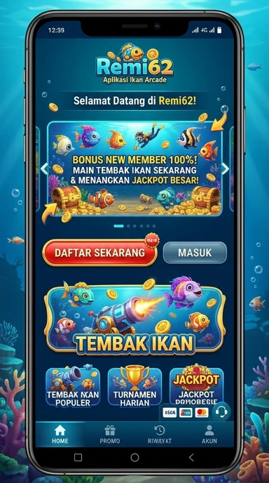 Fitur pencarian remi62 yang memudahkan pengguna menemukan aplikasi.